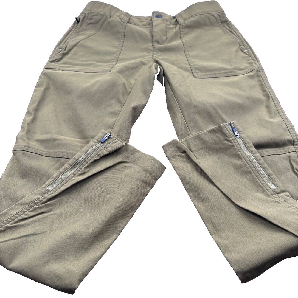 STIO Coburn Pants Women's 4 Pine Green Stretch Hiking Climbing Outdoor - Picture 2 of 16